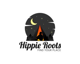 Logo Design entry 2373662 submitted by Degart to the Logo Design for Hippie Roots run by Green machine 