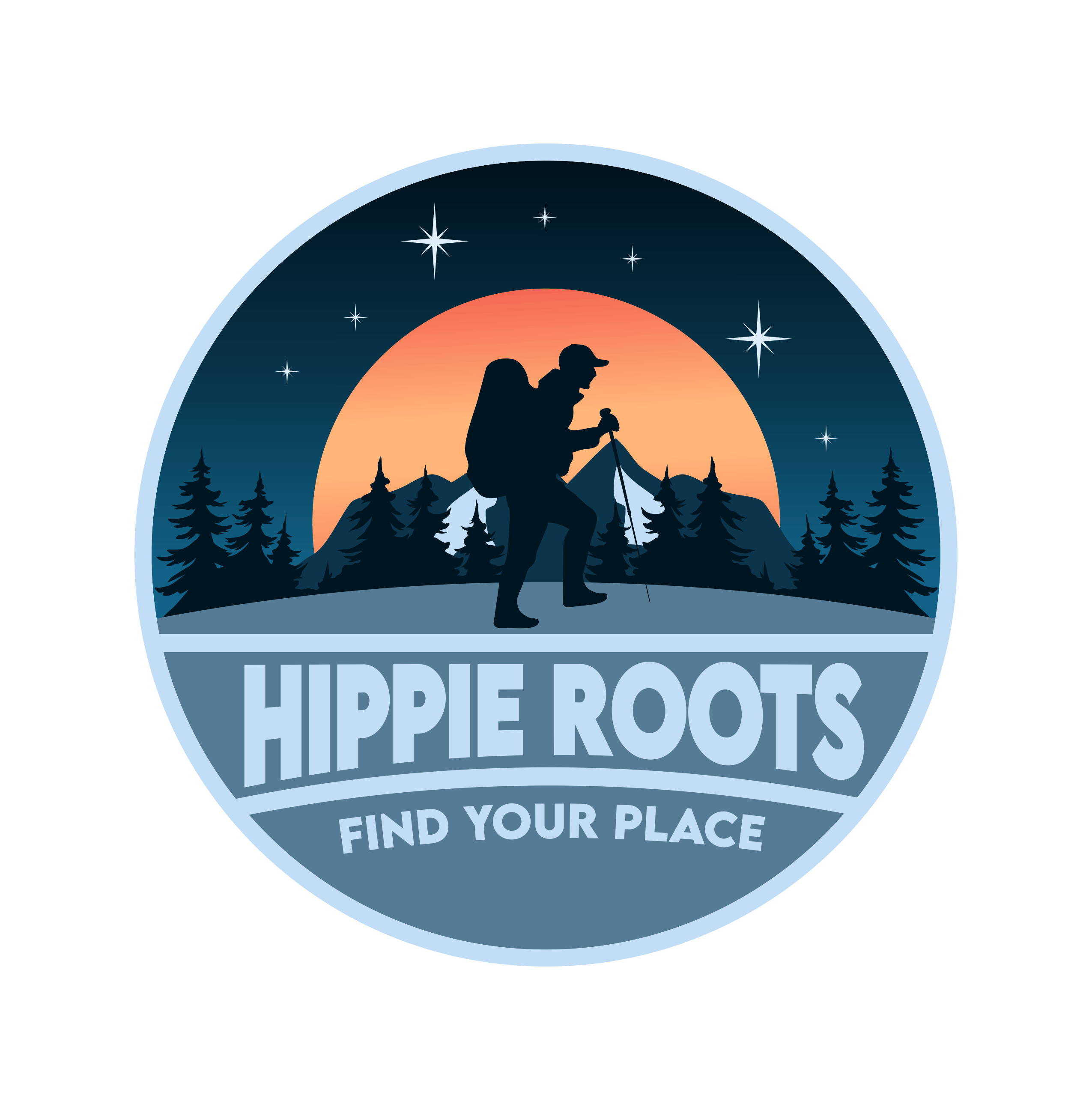 Logo Design entry 2373833 submitted by er. to the Logo Design for Hippie Roots run by Green machine 