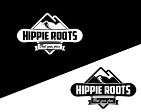Logo Design Entry 2373766 submitted by ka_wula_alit to the contest for Hippie Roots run by Green machine 