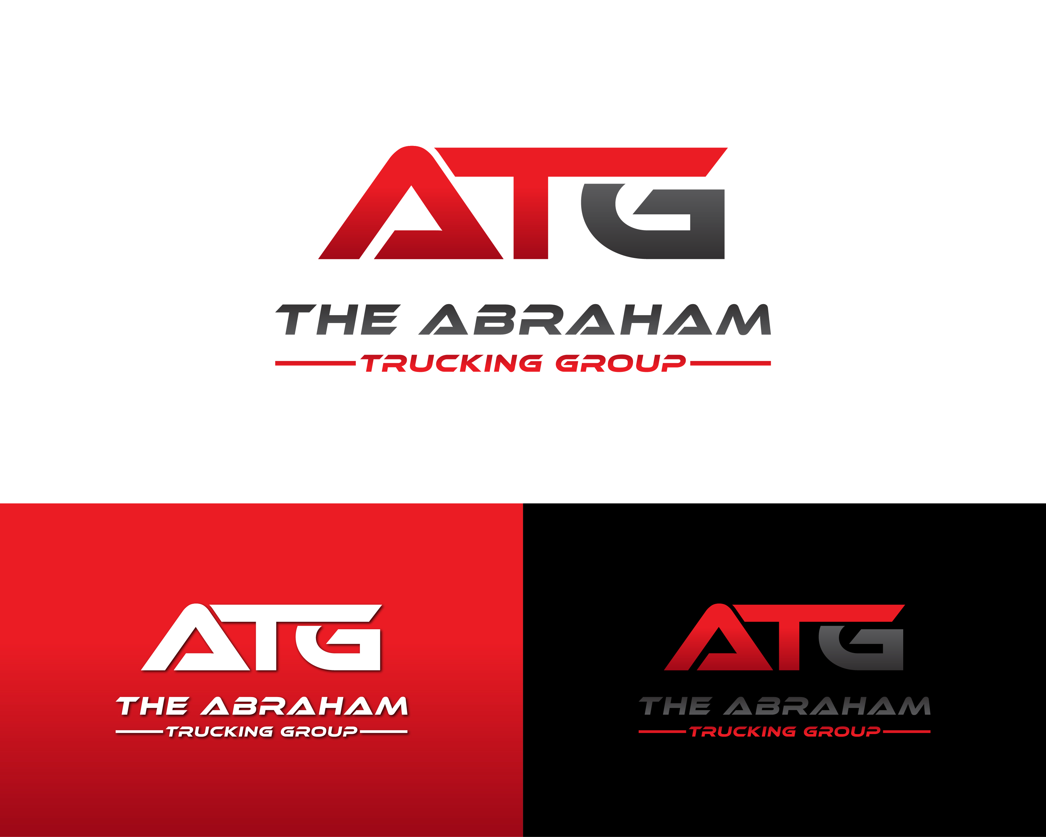 Logo Design entry 2375077 submitted by Ameer967 to the Logo Design for The Abraham Trucking Group run by troney50