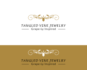 Logo Design entry 2376365 submitted by amin796 to the Logo Design for Tangled Vine Jewelry  run by Nan