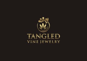 Logo Design entry 2376368 submitted by limbata to the Logo Design for Tangled Vine Jewelry  run by Nan