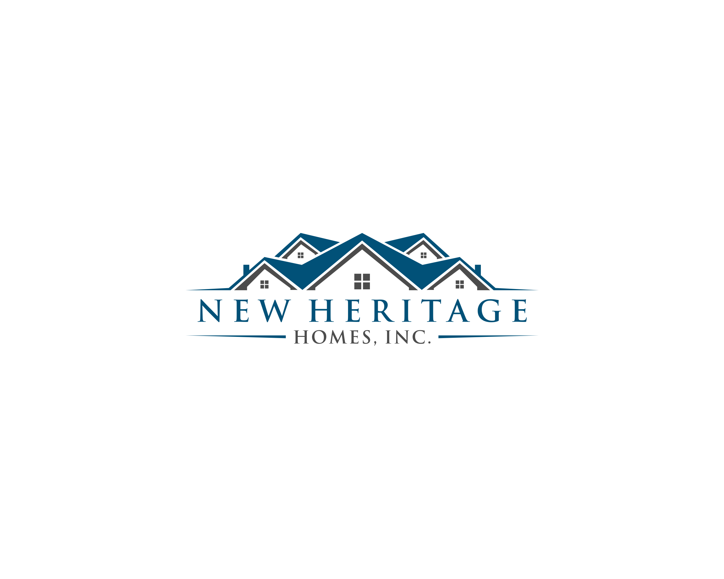 Logo Design entry 2378325 submitted by i8 to the Logo Design for New Heritage Homes, Inc. run by Tyankovoy