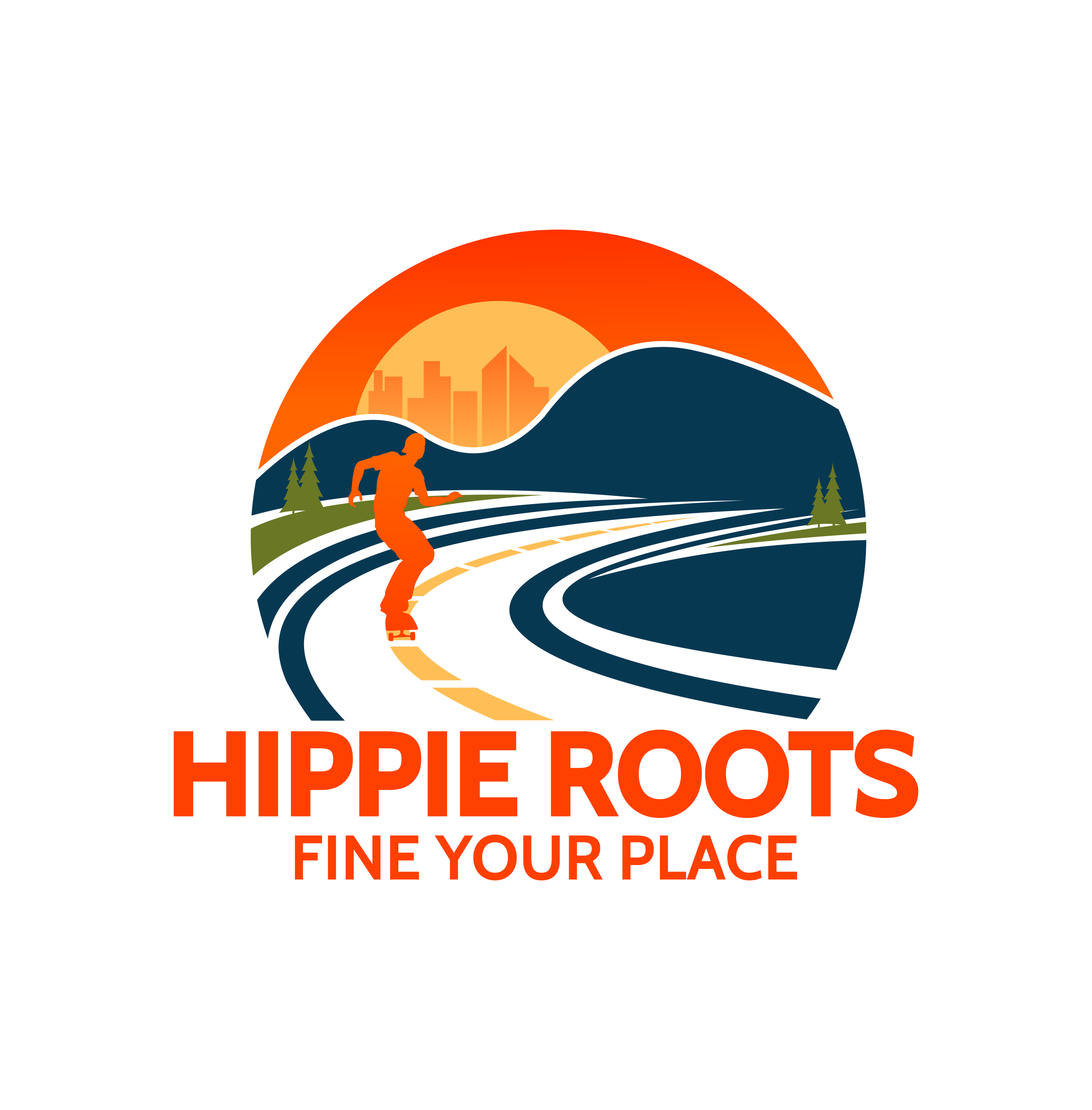 Logo Design entry 2378816 submitted by Erlandordj to the Logo Design for Hippie Roots run by Green machine 