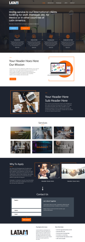 Web Design entry 2479905 submitted by CoralReef