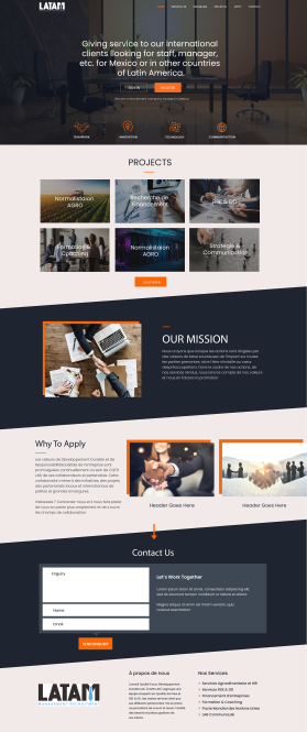 Web Design entry 2479992 submitted by CoralReef