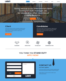 Web Design entry 2480882 submitted by CoralReef