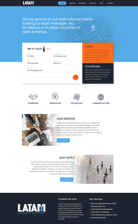 Web Design entry 2480934 submitted by CoralReef