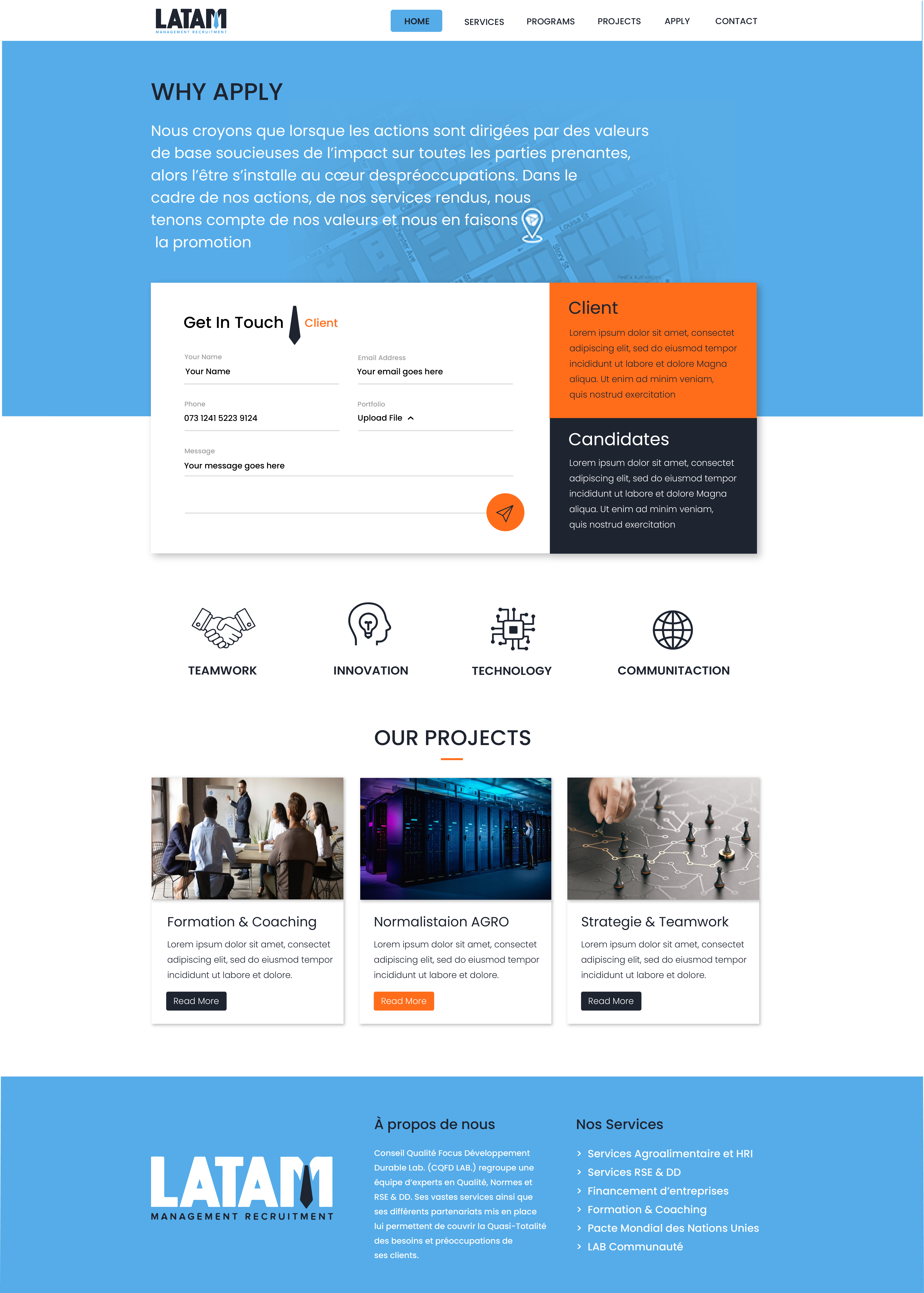 Web Design entry 2481652 submitted by CoralReef