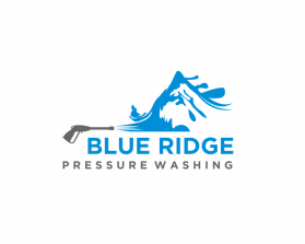 Logo Design entry 2379114 submitted by NorbertoPV to the Logo Design for Blue Ridge Pressure Washing run by Jwince90