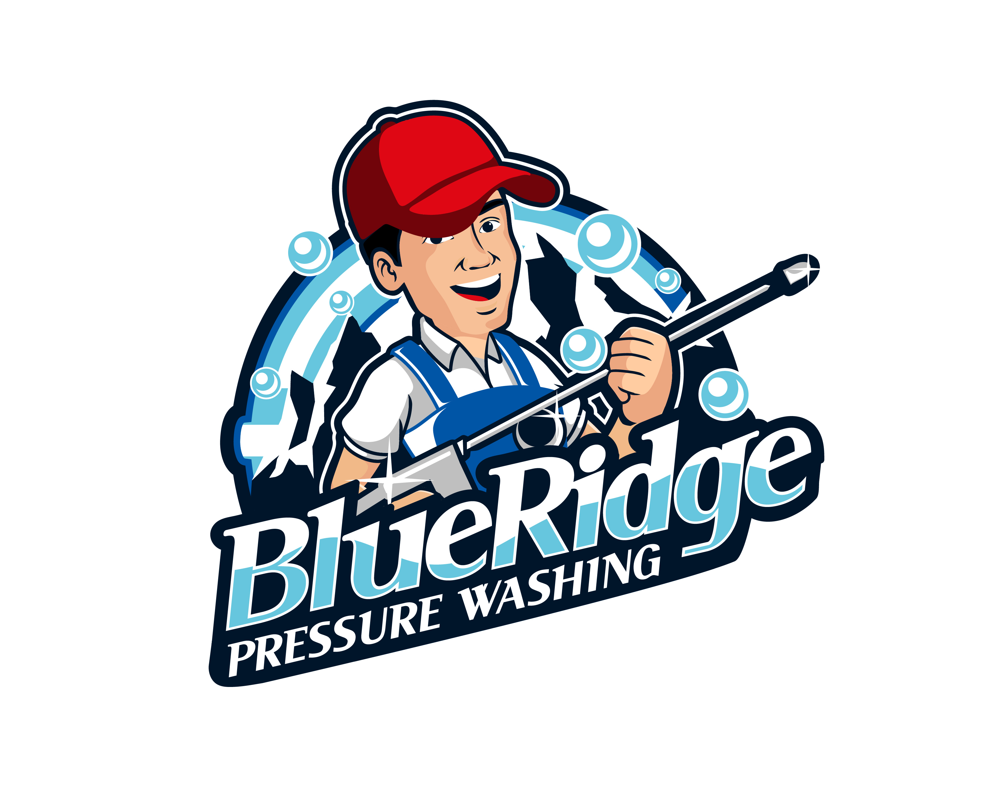 Logo Design entry 2379137 submitted by NorbertoPV to the Logo Design for Blue Ridge Pressure Washing run by Jwince90