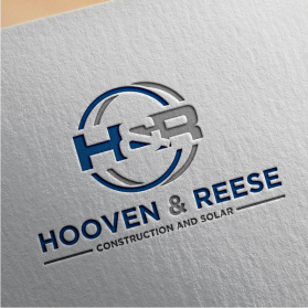 Logo Design entry 2379817 submitted by ezm to the Logo Design for Hooven & Reese Construction and Solar  run by Davehoov