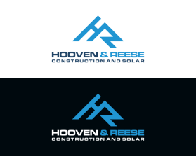 Logo Design Entry 2379949 submitted by Khalif FP to the contest for Hooven & Reese Construction and Solar  run by Davehoov