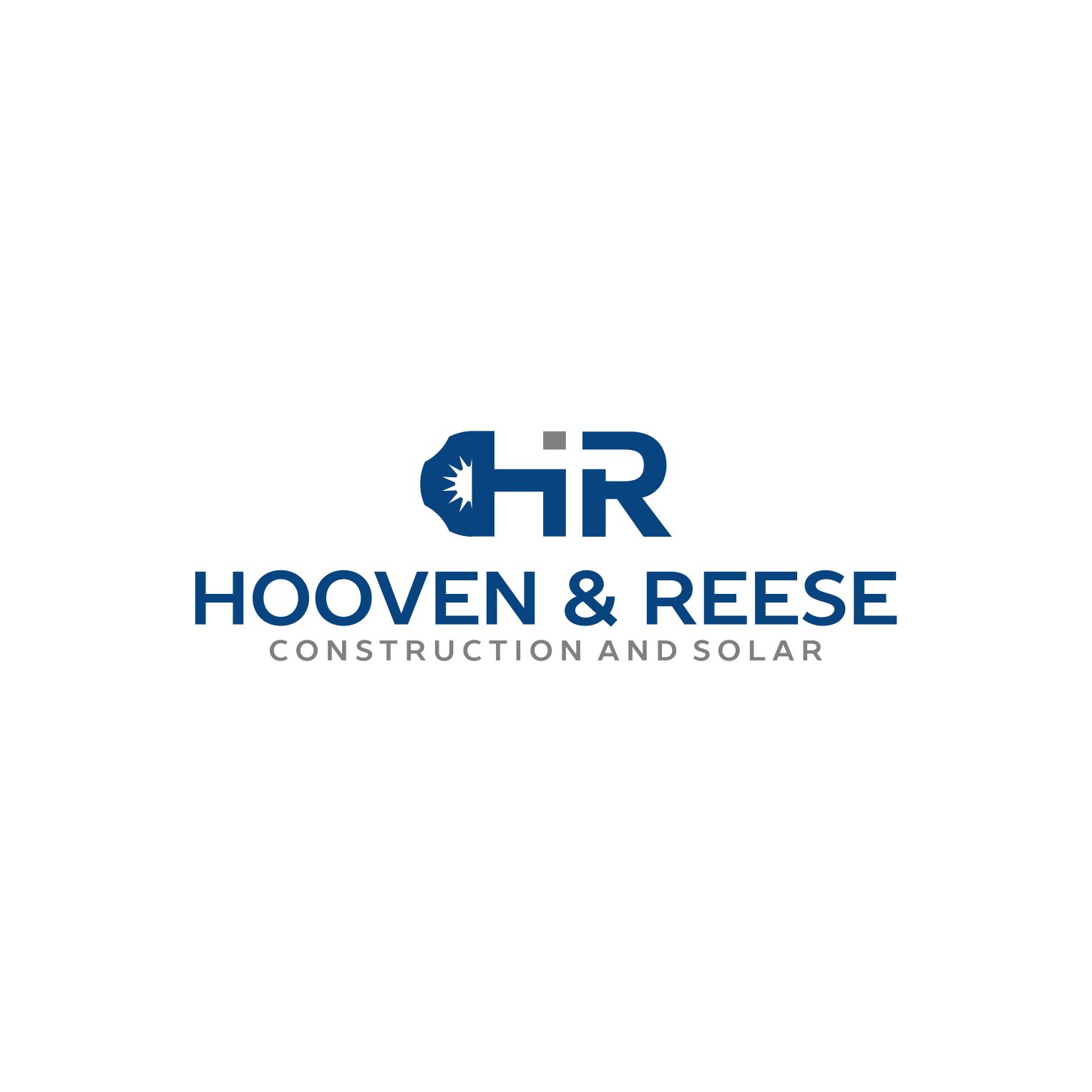 Logo Design entry 2380010 submitted by jefry  to the Logo Design for Hooven & Reese Construction and Solar  run by Davehoov