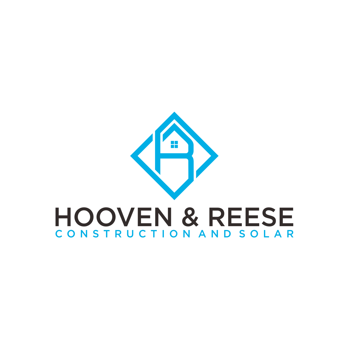 Logo Design entry 2380011 submitted by art dent to the Logo Design for Hooven & Reese Construction and Solar  run by Davehoov