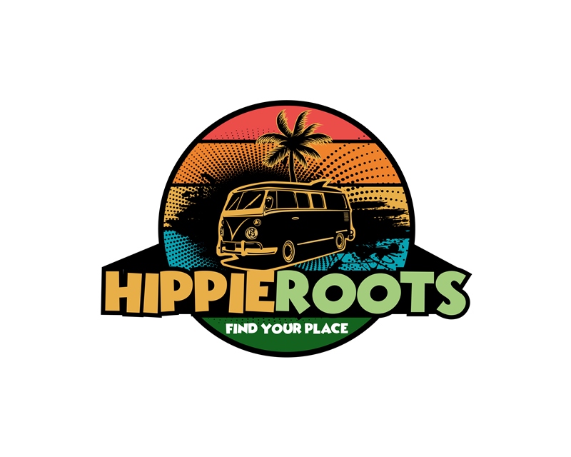 Logo Design entry 2381436 submitted by Rikfan to the Logo Design for HIPPIE ROOTS run by Green machine 