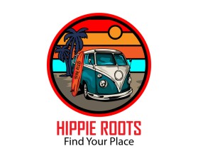 Another design by exvy submitted to the Graphic Design for Hippie Roots by Green machine 