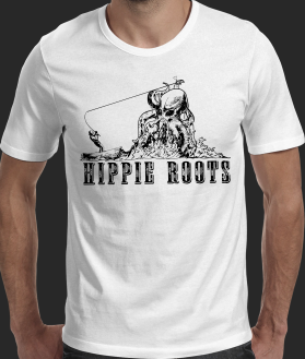T-Shirt Design entry 2383931 submitted by Astra studio to the T-Shirt Design for HIPPIE ROOTS run by Green machine 