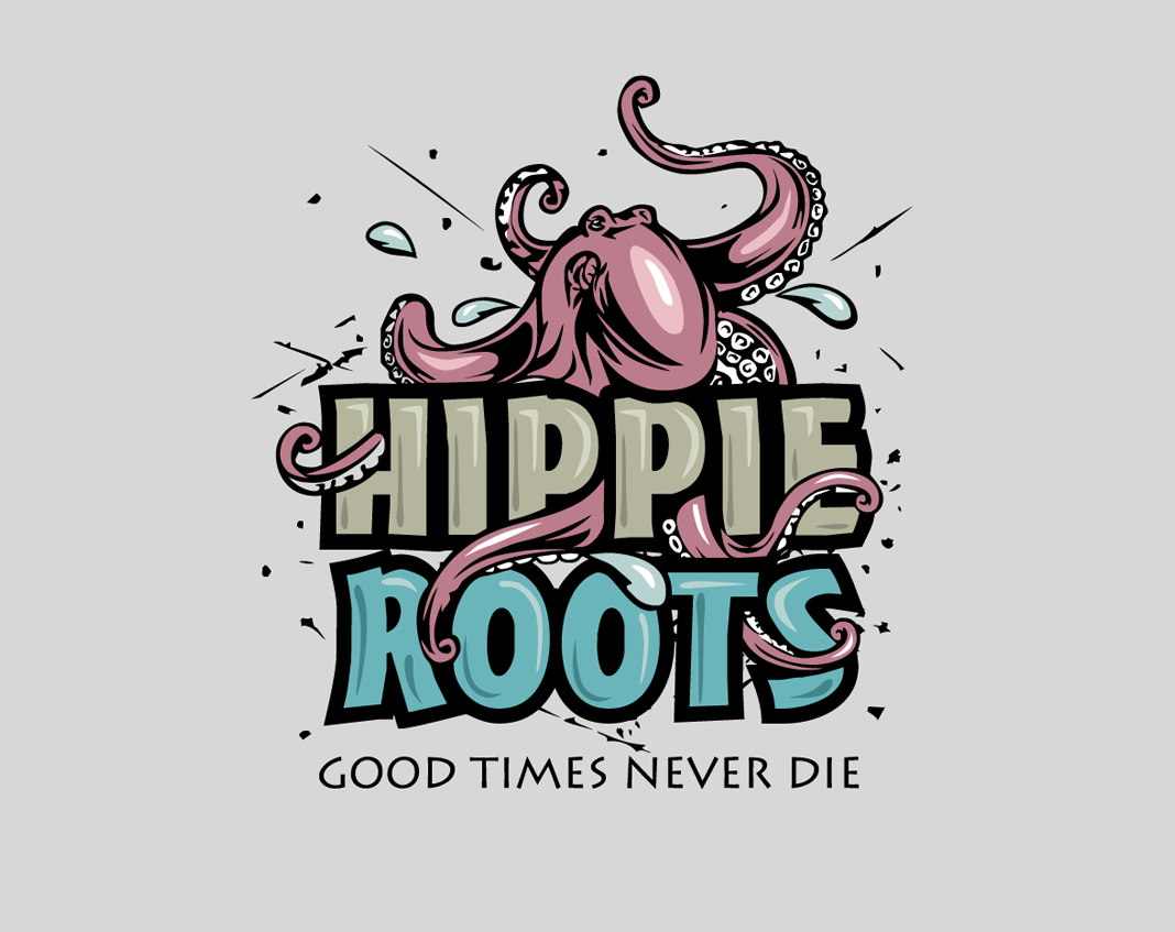 T-Shirt Design entry 2383942 submitted by smarttaste to the T-Shirt Design for HIPPIE ROOTS run by Green machine 