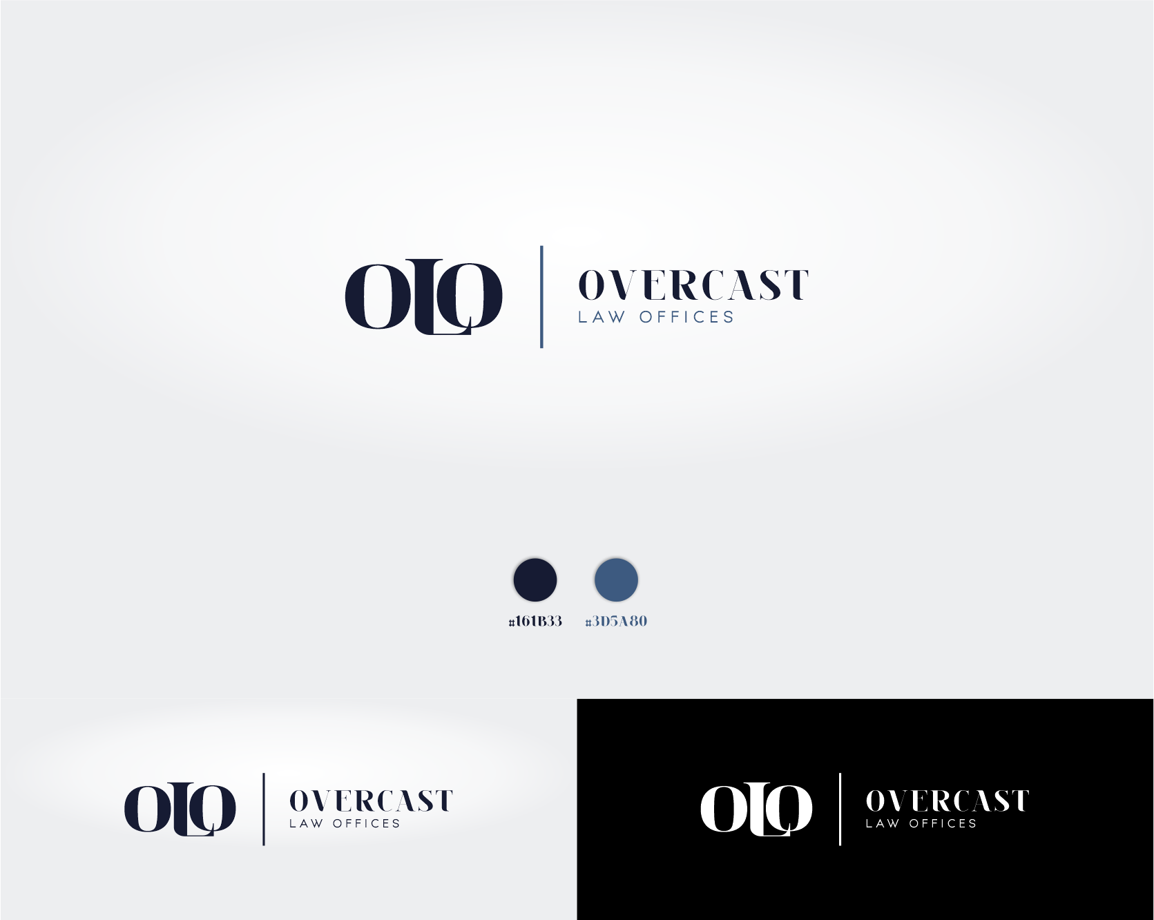 Logo Design entry 2418308 submitted by miledesign to the Logo Design for Overcast Law Offices run by AttyRani