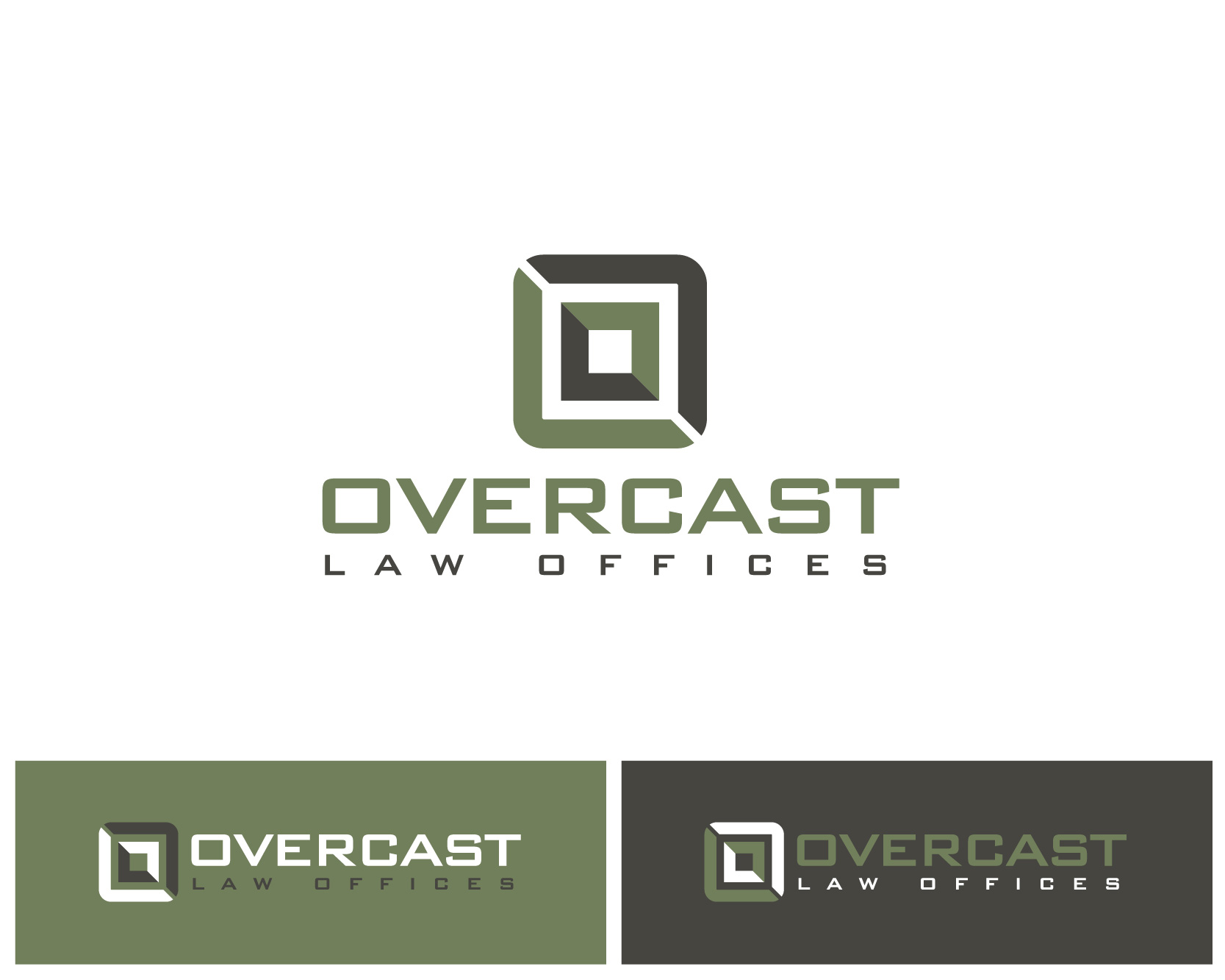 Logo Design entry 2385165 submitted by graphica to the Logo Design for Overcast Law Offices run by AttyRani