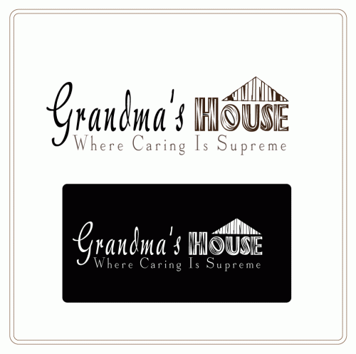 Logo Design entry 17782 submitted by ginalin to the Logo Design for Grandma's House run by mcarte01