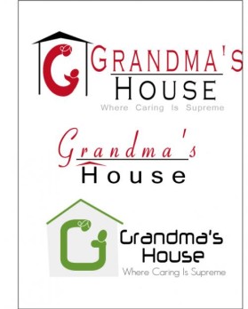Logo Design Entry 17790 submitted by kreativitee to the contest for Grandma's House run by mcarte01