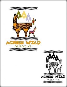 Logo Design entry 17971 submitted by googliebear to the Logo Design for Acres Wild Alpacas run by acreswildalpacas