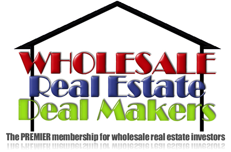 Logo Design entry 18062 submitted by jenniebright to the Logo Design for WholesaleRealEstateDealMakers.com run by ryanjohn23