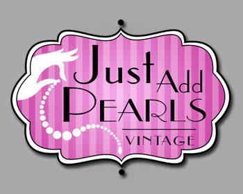 Logo Design entry 90985 submitted by griffindesign to the Logo Design for Just Add Pearls Vintage run by saradicarlo1