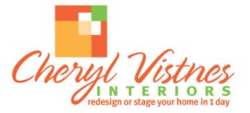 Logo Design entry 18576 submitted by ginalin to the Logo Design for Cheryl Vistnes Interior re-design and staging run by cvistnes