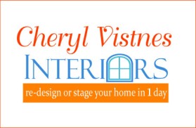 Logo Design Entry 18582 submitted by kreativitee to the contest for Cheryl Vistnes Interior re-design and staging run by cvistnes
