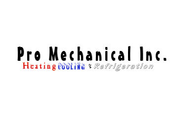 Logo Design entry 94530 submitted by LOGOme to the Logo Design for Pro Mechanical Inc. Heating Cooling & Refrigeration run by Jyursi