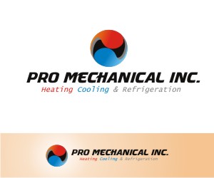 Logo Design entry 94590 submitted by hardy to the Logo Design for Pro Mechanical Inc. Heating Cooling & Refrigeration run by Jyursi