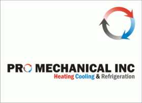 Logo Design entry 94540 submitted by Mayavi to the Logo Design for Pro Mechanical Inc. Heating Cooling & Refrigeration run by Jyursi