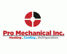 Logo Design Entry 94558 submitted by MartyJones to the contest for Pro Mechanical Inc. Heating Cooling & Refrigeration run by Jyursi