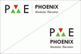 Logo Design entry 95250 submitted by brightside to the Logo Design for Phoenix Modular Elevator Inc. run by Phoenix Modular
