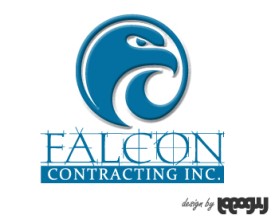 Logo Design Entry 95464 submitted by logoguy to the contest for Falcon Contracting, Inc. run by falconjamie
