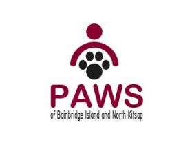 Logo Design Entry 97119 submitted by borzoid to the contest for PAWS of Bainbridge Island and North Kitsap run by MarkHufford