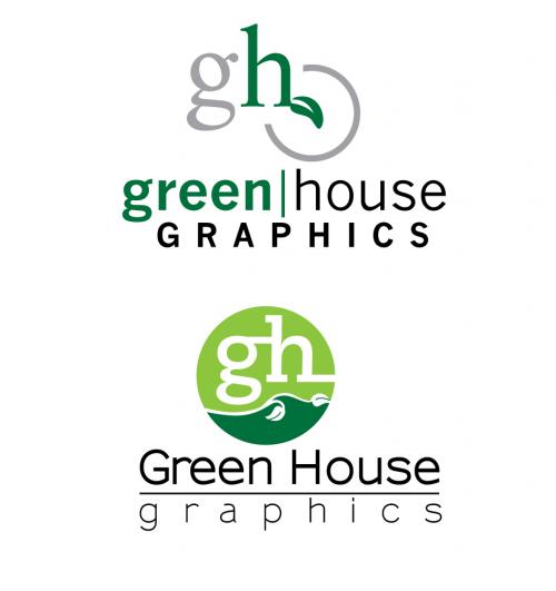 Logo Design entry 18877 submitted by hungary333 to the Logo Design for Green House Graphics run by greenhousegraphics