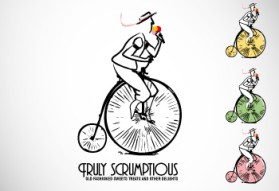 Logo Design entry 97379 submitted by fuzzyinkdesign to the Logo Design for Truly Scrumptious run by timberwolf