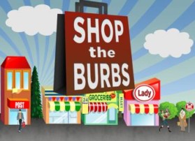 Logo Design entry 97745 submitted by rushourgraffic to the Logo Design for ShopTheBurbs run by ShopNWS