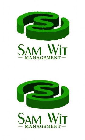 Logo Design Entry 19003 submitted by uglyducky to the contest for Sam Wit Management, Ltd run by ngolos
