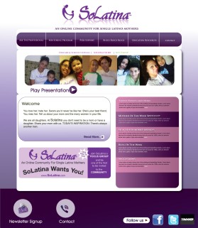 Web Design entry 99210 submitted by jojomarie to the Web Design for SoLatina.com run by SoLatina_Admin