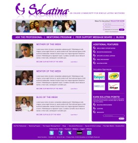 Web Design entry 99293 submitted by treesti to the Web Design for SoLatina.com run by SoLatina_Admin