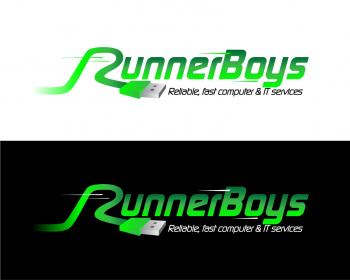 Logo Design entry 100702 submitted by Efzone2005 to the Logo Design for www.runnerboys.com run by eldad5005