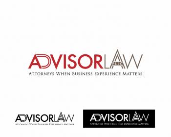 Logo Design entry 104572 submitted by Efzone2005 to the Logo Design for Advisor Law run by jamesdloughy