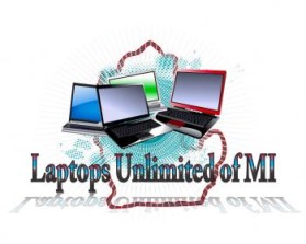 Logo Design entry 105377 submitted by Derek911 to the Logo Design for Laptops Unlimited of Michigan run by laptopsunlimitedmi