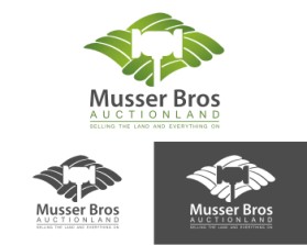 Logo Design Entry 105684 submitted by ANPAdesign to the contest for Musser Bros. Auctionland run by idahocowboy