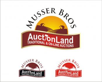 Logo Design entry 105688 submitted by dorarpol to the Logo Design for Musser Bros. Auctionland run by idahocowboy